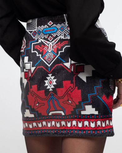 Peace And Chaos - Legacy Mini Skirt