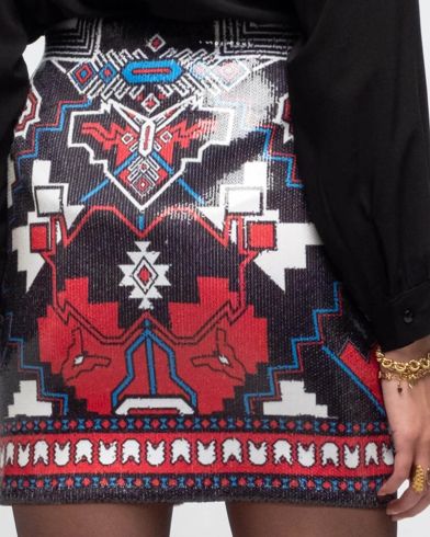 Peace And Chaos - Legacy Mini Skirt