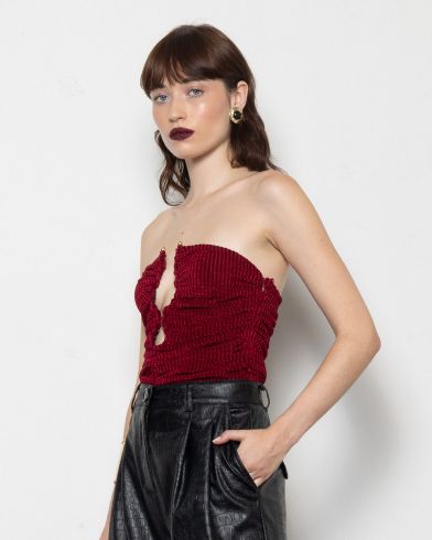 Γυναικεία Strapless Μπλούζα Mallory The label - Dolly