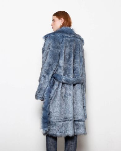 Γυναικείο Γούνινο Παλτό Mallory The label - Cloud Long