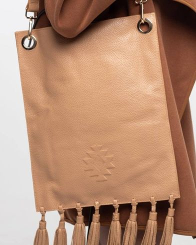 Peace And Chaos - Karma Tassel Tote Bag