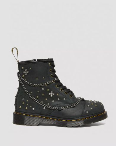 Dr Martens - 1460 Chain Utility Booties 