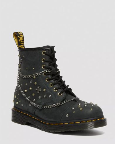 Dr Martens - 1460 Chain Utility Booties 