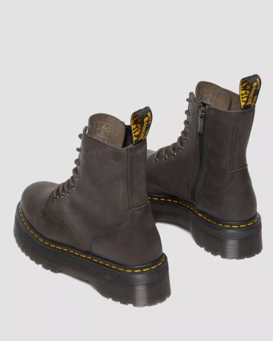 Dr Martens - Jadon Burnished Waxy Pull Up Booties 