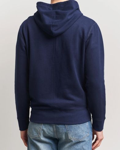 Men Sweatshirt Polo Ralph Lauren Lsfzhoodm6-Long Sleeve-Knit 710813297004 410 navy    