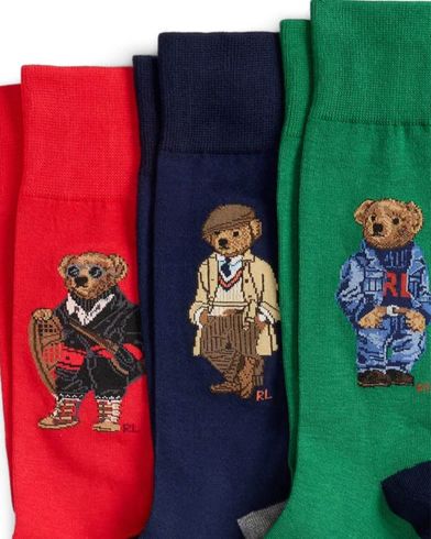 Ανδρικές Κάλτσες Polo Ralph Lauren - Ssnl Bear Gf-Gift Box Set