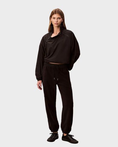 Γυναικείο Παντελόνι Φόρμα Calvin Klein - Mixed Media Polar Fleece