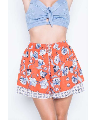 Minkpink - Floating In The Tropics Woven Shorts 