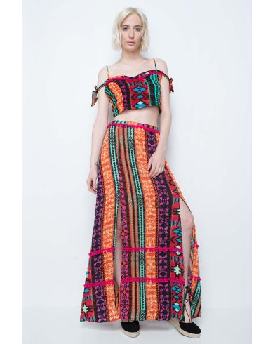 Γυναικείο Μπλουζάκι Glamorous - Aztec