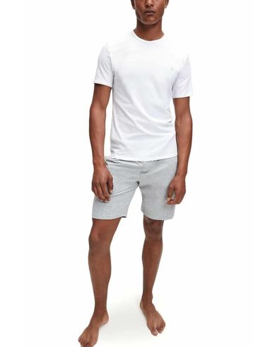 Ανδρική Κοντομάνικη Μπλούζα με Στρογγυλή Λαιμόκοψη Calvin Klein - S S 2 Pk