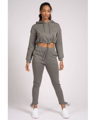 Loungeable - Womans Cropped Hoodie