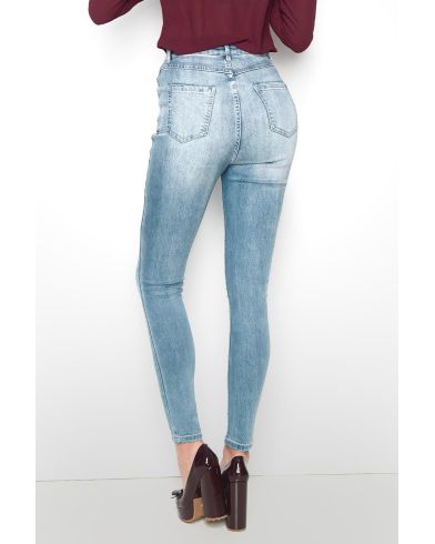 Γυναικείο Skinny Jeans Minkpink - Lost And Found High Waist