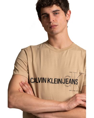 Ανδρική Κοντομάνικη Μπλούζα Calvin Klein - Instit Seasonal Graphic