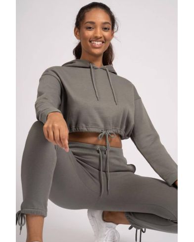 Loungeable - Womans Cropped Hoodie