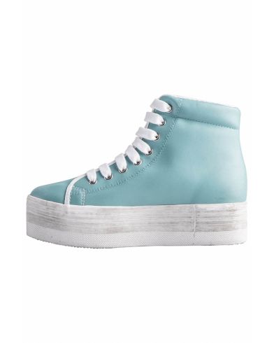 Γυναικεια Sneakers Jeffrey Campbell - Homg Turquoise Leather