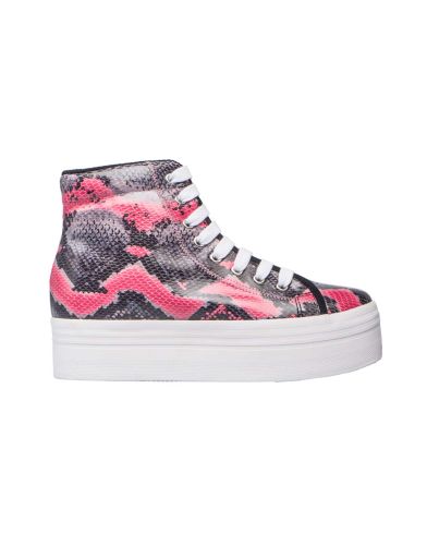 Γυναικεια Sneakers Jeffrey Campbell - Homg Grey Pink Snake