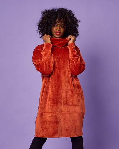 Γυναικείο Βελουτέ Ζιβάγκο Φόρεμα N2110 - Velvet