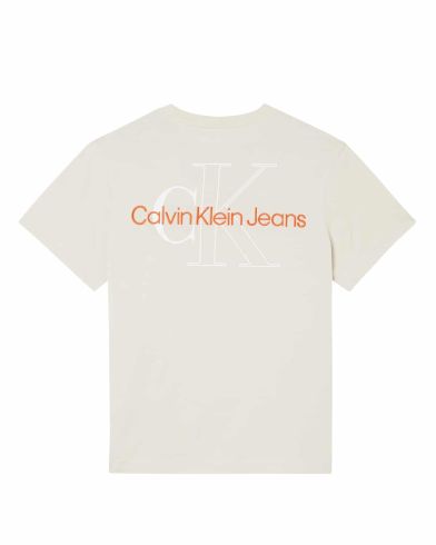 Ανδρική Κοντομάνικη Μπλούζα Calvin Klein - Two Tone Monogram Back Logo