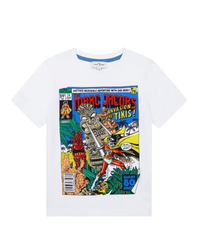 Παιδική Κοντομάνικη Μπλούζα Little Marc Jacobs - 535 J