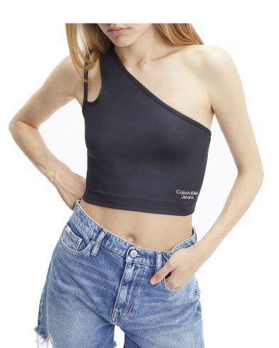 Γυναικεία Κοντή Μπλούζα Calvin Klein - Double Straps Spandex