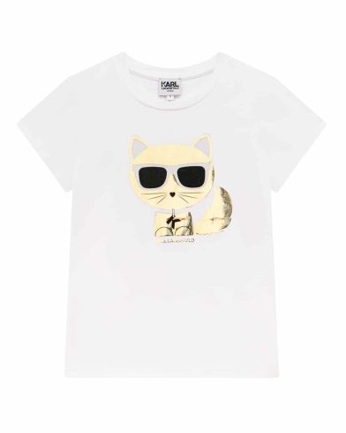 Παιδική Κοντομάνικη Μπλούζα Karl Lagerfeld - 5358 K