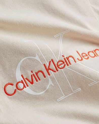 Ανδρική Κοντομάνικη Μπλούζα Calvin Klein - Two Tone Monogram Back Logo