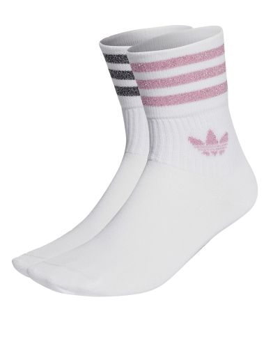 Γυναικείες Κάλτσες Adidas 2 Ζευγάρια - Mid Cut Glt