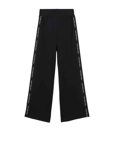Γυναικείο Παντελόνι με Φαρδιά Μπατζάκια Calvin Klein - Logo Tape