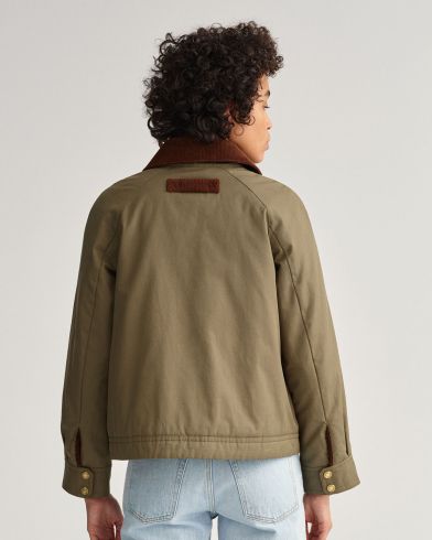Γυναικείο Jacket με Γιακά Gant - Cropped