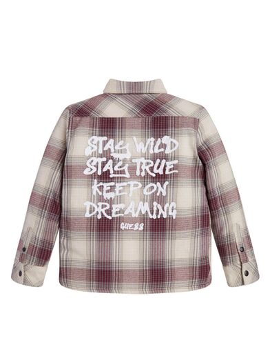 Παιδικό Μακρυμάνικο Πουκάμισο Guess - Yd Flannel Padded