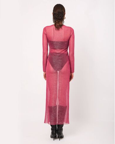 Γυναικείο Maxi Διάφανο Φόρεμα SunSetGo - Andria Glt