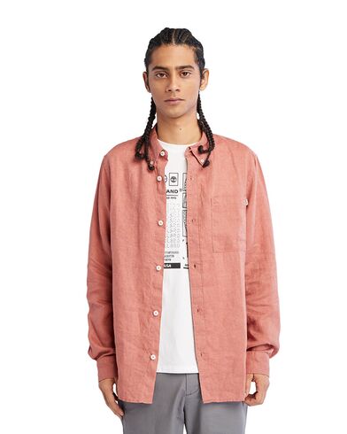 Timberland - DJ11 Ls Linen Pocket Shirt  