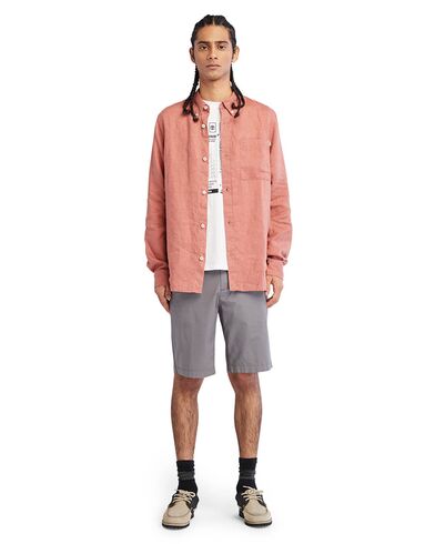 Timberland - DJ11 Ls Linen Pocket Shirt  