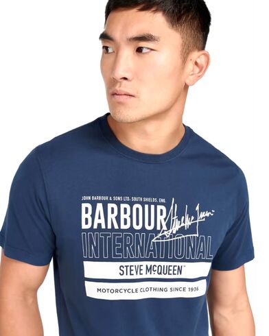 Ανδρική Κοντομάνικη Μπλούζα Barbour - B.Intl Barry