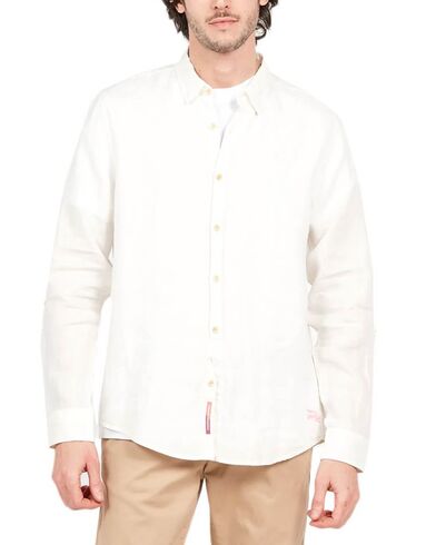 Scotch & Soda - Regular Fit Shirt With Sleeve Roll Up 