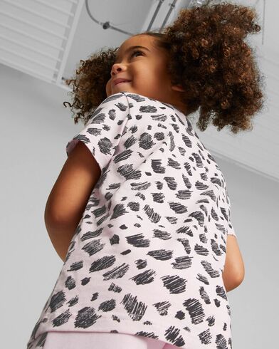 Παιδική Κοντομάνικη Μπλούζα Puma - Ess+ Puma Mates Aop