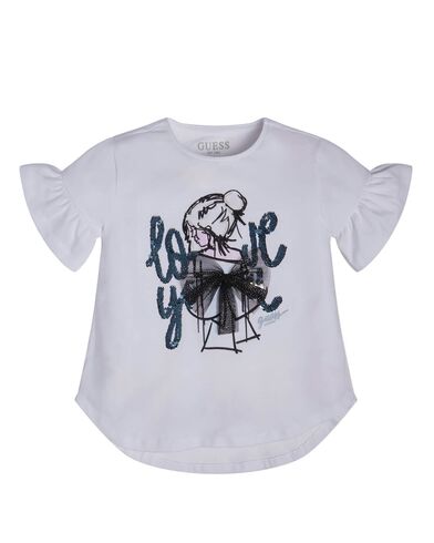 Guess - RI31 High Low Ss T-Shirt  