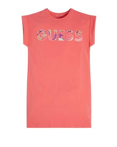 Παιδικό Κοντομάνικο Φόρεμα Guess - Stretch Baby Terry