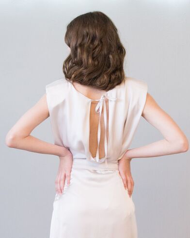 Γυναικεία Αμάνικη Μπλούζα Collectiva Noir - Tear