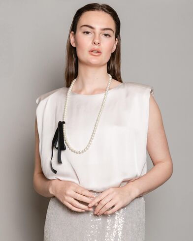 Γυναικεία Αμάνικη Μπλούζα Collectiva Noir - Tear