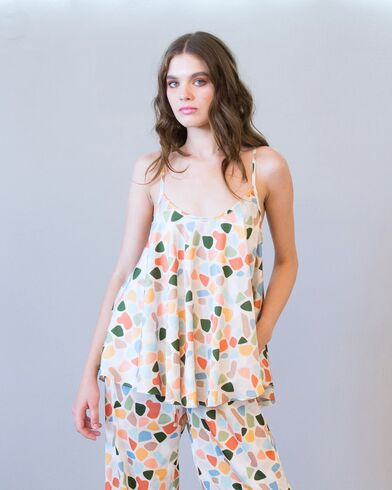 Γυναικεία Αμάνικη Μπλούζα Collectiva Noir - Zelena