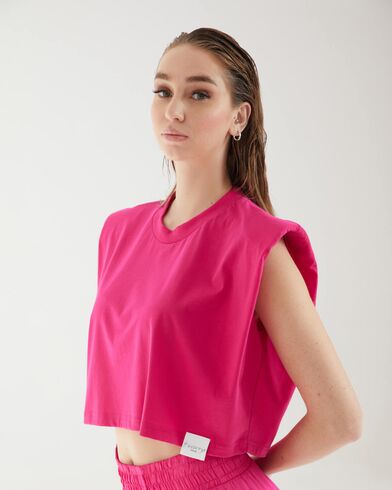 4 Tailors - Rhea Cropped T-Shirt 