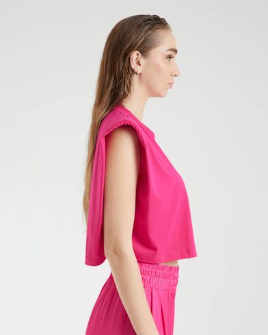 4 Tailors - Rhea Cropped T-Shirt 