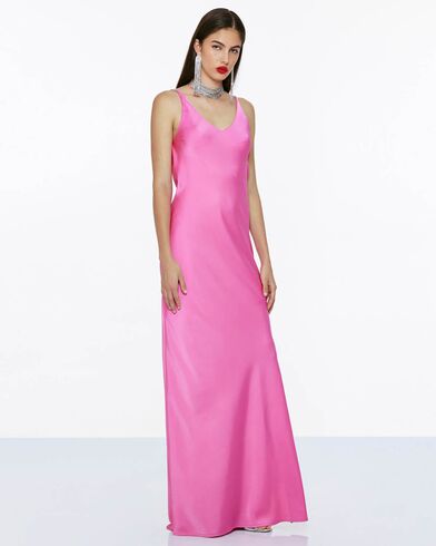 Spell - 3331 Maxi Satin Dress 
