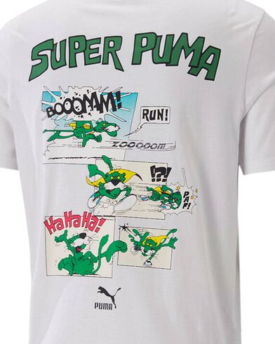 Ανδρική Κοντομάνικη Μπλούζα Puma - Classics Super Puma Multi Graphic