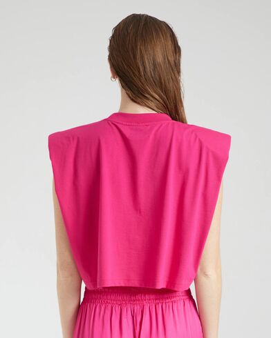 4 Tailors - Rhea Cropped T-Shirt 