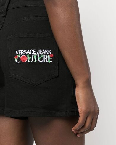 Versace Jeans Couture - Bis Ric Fb Roses D Str Rinse Shorts 