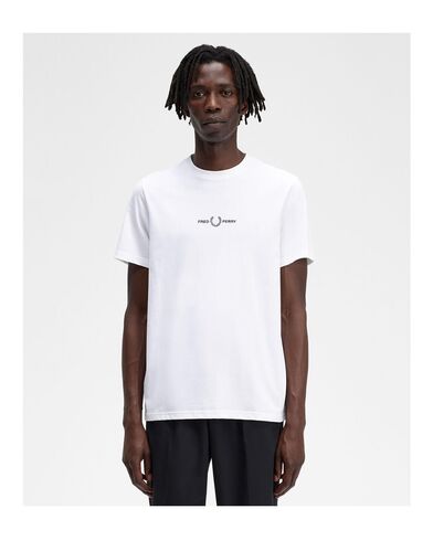 Ανδρική Κοντομάνικη Μπλούζα Fred Perry - Embroidered