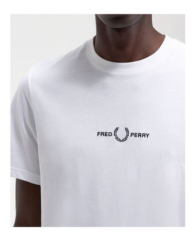 Ανδρική Κοντομάνικη Μπλούζα Fred Perry - Embroidered
