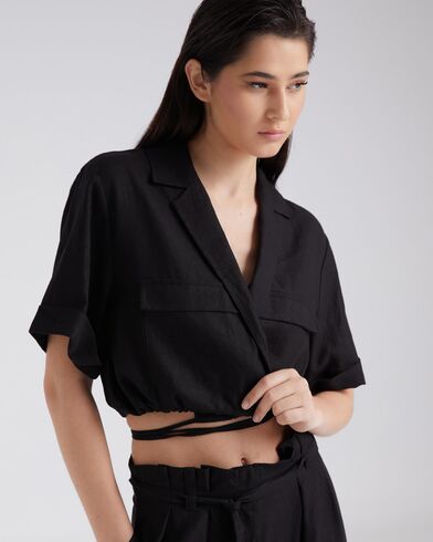 4 Tailors - August Wrap Top 